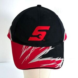 Snap-on Tools Hat Black Red Silver Lightning Bolt Embroidered K-Products Cap